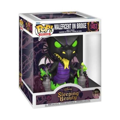 La Belle au bois dormant POP! Deluxe Vinyl figurine Maleficent on Bridge 16 cm