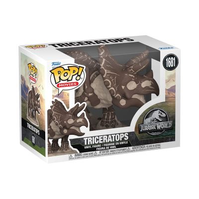 Jurassic Park Fossil POP! Movies Vinyl figurine Triceratops 9 cm