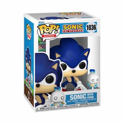 Sonic The Hedgehog POP & Buddy! Vinyl figurine Sonic w/ HChao 9 cm