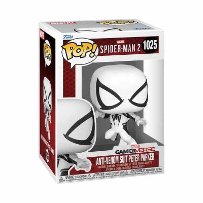 Spiderman 2 POP! Games Vinyl figurine Anti-Venom Peter 9 cm