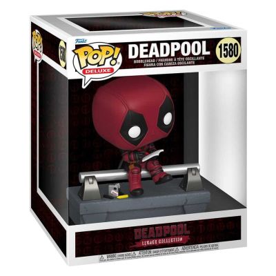 Marvel POP! Deluxe Vinyl figurine Deadpool on Bridge 9 cm