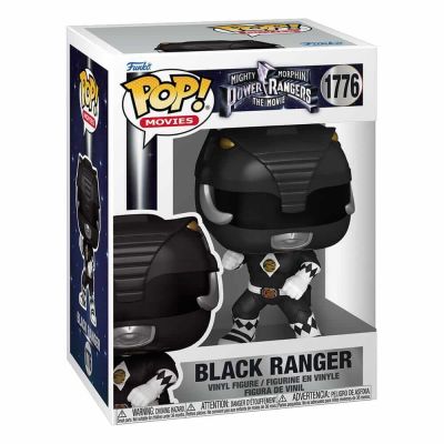 Power Rangers, le film POP! Movies Vinyl figurines Black Ranger 9 cm