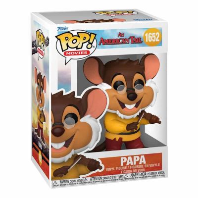 Fievel et le Nouveau Monde POP! Movies Vinyl figurine Papa 9 cm