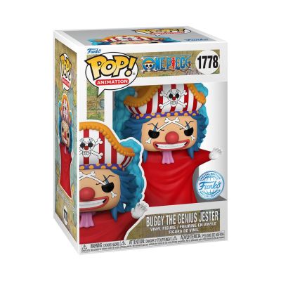 One Piece POP! Movies Vinyl figurine Buggy(Post Time-Skip) Exclusive 9 cm