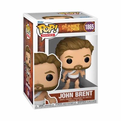 La Planète des singes POP! Movies Vinyl figurine John Brent 9 cm