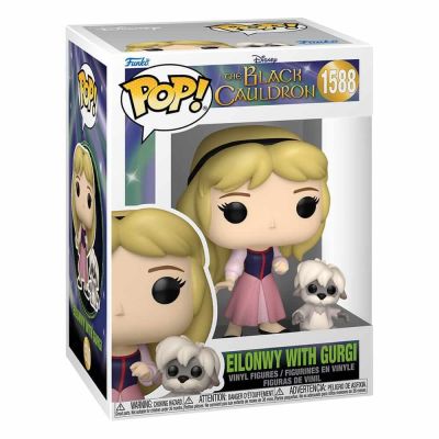 Taram et le Chaudron magique POP! Disney Vinyl figurine Eilonwy w/Gurgi 9 cm