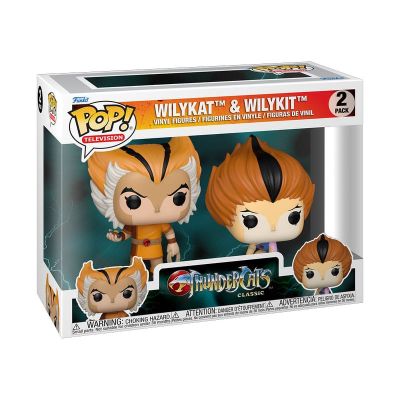 Thundercats pack 2 POP! Vinyl figurines Wilykat & Wilykit 9 cm