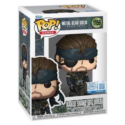 Metal Gear POP! Games Vinyl figurine Metal Gear Solid 3- Big Boss exclusive 9 cm