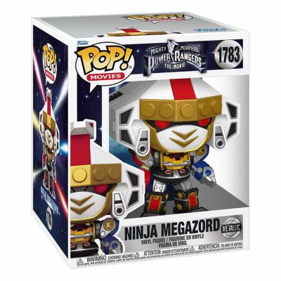 Power Rangers, le film Super Sized POP! Movies Vinyl figurine Ninja Megazord (Metallic) 15 cm