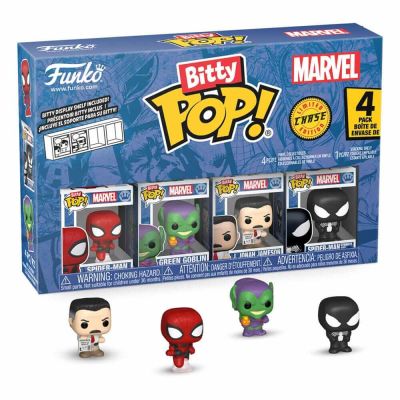 Spider-Man pack 4 figurines Bitty POP! Vinyl Series 1 2 cm