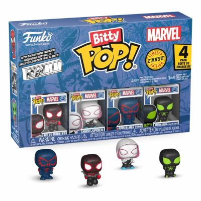 Spider-Man pack 4 figurines Bitty POP! Vinyl Series 2 2 cm