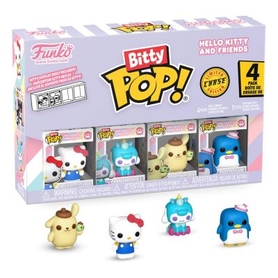 Hello Kitty and Friends pack 4 figurines Bitty POP! Vinyl Series 1 2 cm