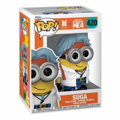 Minions x BTS POP! Rocks Vinyl figurine SUGA 9 cm