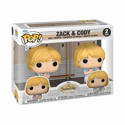 La Vie de palace de Zack et Cody pack 2 POP! Television Vinyl figurines Zack & Cody 9 cm