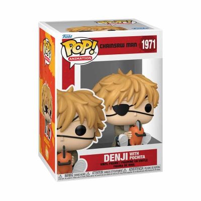 Chainsaw Man POP! Games Vinyl figurine Denji & Pochita 9 cm