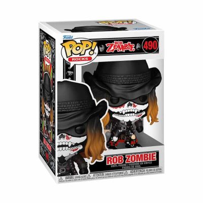 Rob Zombie POP! Rocks Vinyl Figurine Rob Zombie w/Bandana 9 cm