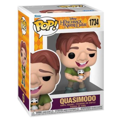 Le Bossu de Notre-Dame POP! Vinyl figurine Quasimodo with Bird 9 cm