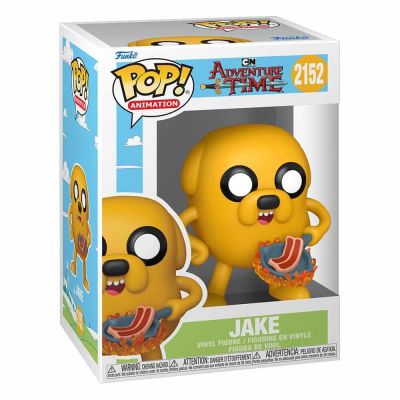 Adventure Time POP! Animation Vinyl figurine Jake with Bacon Pancakes 9 cm