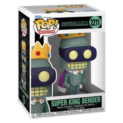 Futurama Pop! Animation Vinyl figurine Super King Bender 9 cm