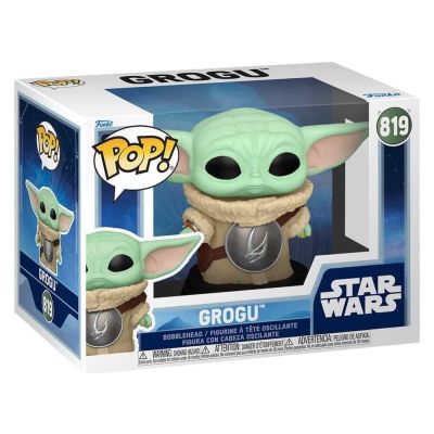 Star Wars: The Mandalorian and Grogu POP! Vinyl figurine Bobble Head Grogu 9 cm