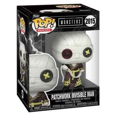 Universal Monsters Patchwork POP! Movies Vinyl figurine Invisible Man 9 cm
