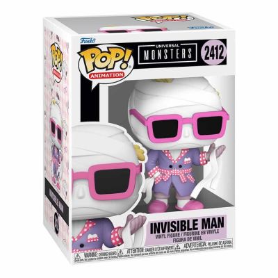 Universal Monsters POP! Animation Vinyl figurines Invisible Man 9 cm