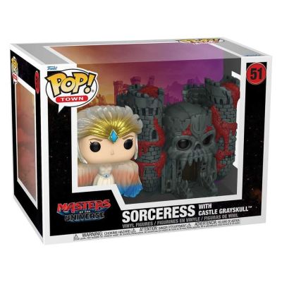 Masters of the Universe (2026) POP! Town Vinyl figurine Sorceress w/Castle Grayskull 9 cm