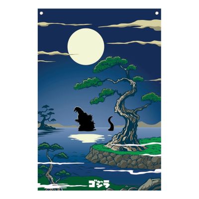 Godzilla bannière 125 x 85 cm