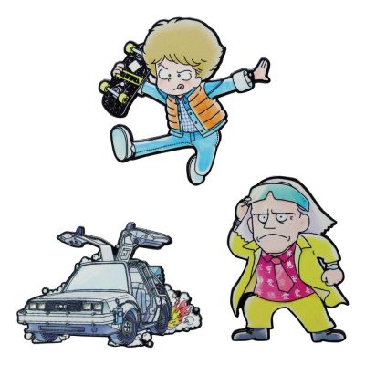 Retour vers le futur set 3 pin s Limited Japanese Edition