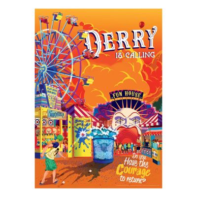 « Il » est revenu lithographie Derry Limited Edition 42 x 30 cm