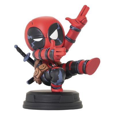 Marvel Animated statuette Deadpool (Finger Guns) 8 cm