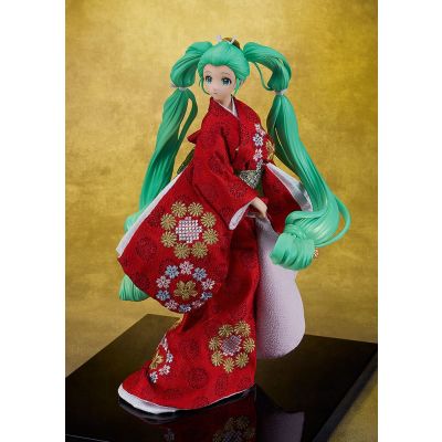 Character Vocal Series 01: Hatsune Miku statuette PVC 1/7 Kyugetsu Japanese Doll Hatsune Miku: Beauty Looking Back Miku Ver. 28 cm