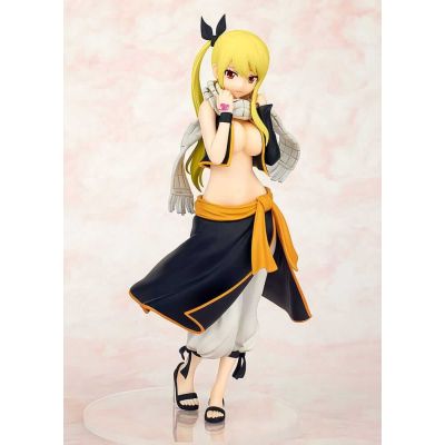 Fairy Tail statuette PVC Pop Up Parade Lucy Heartfilia Natsu Costume Ver. L Size 22 cm
