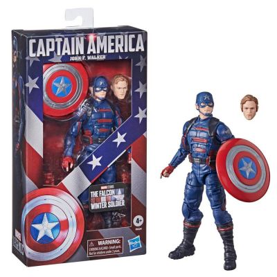 Falcon et le Soldat de l Hiver Marvel Legends figurine 2021 Captain America (John F. Walker) 15 cm