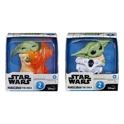Star Wars Mandalorian Bounty Collection pack 2 figurines The Child Helmet Hiding & Stopping Fire