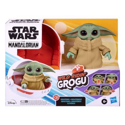 Star Wars The Mandalorian figurine interactive Wild Ridin Grogu