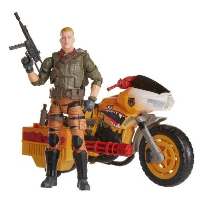 G.I. Joe Classified Series Tiger Force 2022 figurine avec véhicule Duke et Ram   15 cm