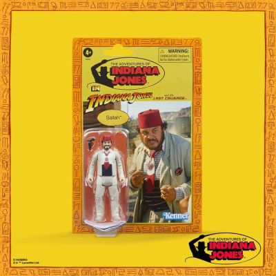 Indiana Jones Retro Collection figurine Sallah (La Dernière Croisade) 10 cm