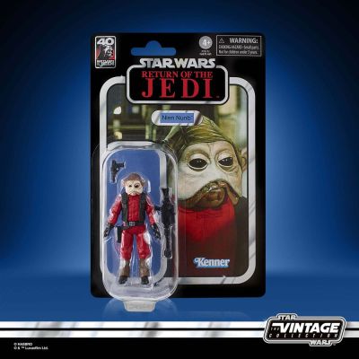 Star Wars Episode VI 40th Anniversary Vintage Collection figurine Nien Nunb 10 cm