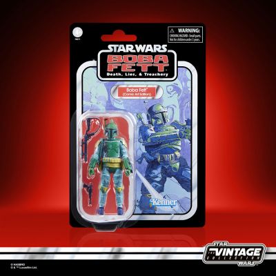 Star Wars: Boba Fett - Death, Lies & Treachery Vintage Collection figurine Boba Fett (Comic Art Edition) 10 cm