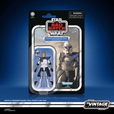 Star Wars: The Bad Batch Vintage Collection figurine Clone Commander Rex (Bracca Mission) 10 cm