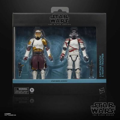 Star Wars: Ahsoka Black Series pack 2 figurines Captain Enoch & Night Trooper 15 cm