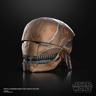 Star Wars: The Acolyte Black Series casque electronique The Stranger