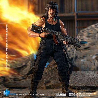 "Acompte Précommande" Rambo figurine 1/12 Exquisite Super Series First Blood III John Rambo 16 cm