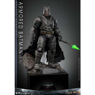 Batman v Superman : L Aube de la justice figurine Movie Masterpiece 1/6 Armored Batman 2.0 (Deluxe Version) 33 cm