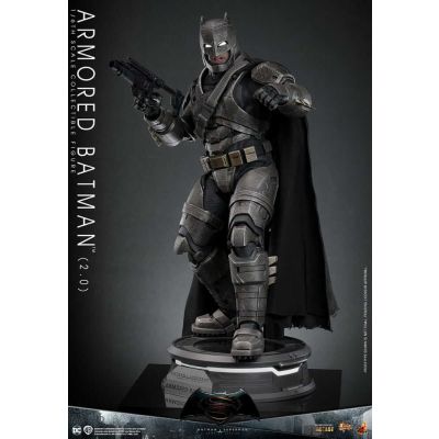 Batman v Superman : L Aube de la justice figurine Movie Masterpiece 1/6 Armored Batman 2.0 33 cm
