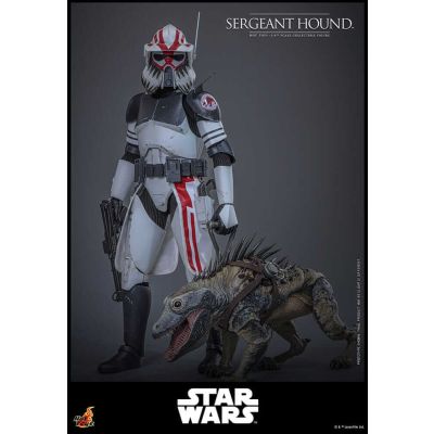 Star Wars: The Clone Wars figurine 1/6 Sergeant Hound 30 cm