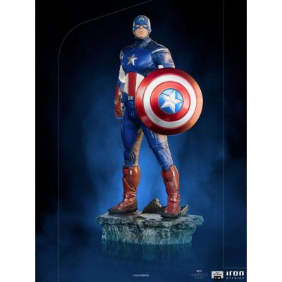 "Acompte Précommande" The Infinity Saga statuette BDS Art Scale 1/10 Captain America Battle of NY 23 cm