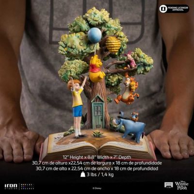 Disney Classics statuette 1/10 Deluxe Art Scale Winnie the Pooh and Friends (100th Anniversary) 31 cm