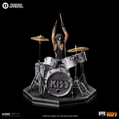 Kiss statuette Art Scale 1/10 Peter Criss Limited Edtition 22 cm